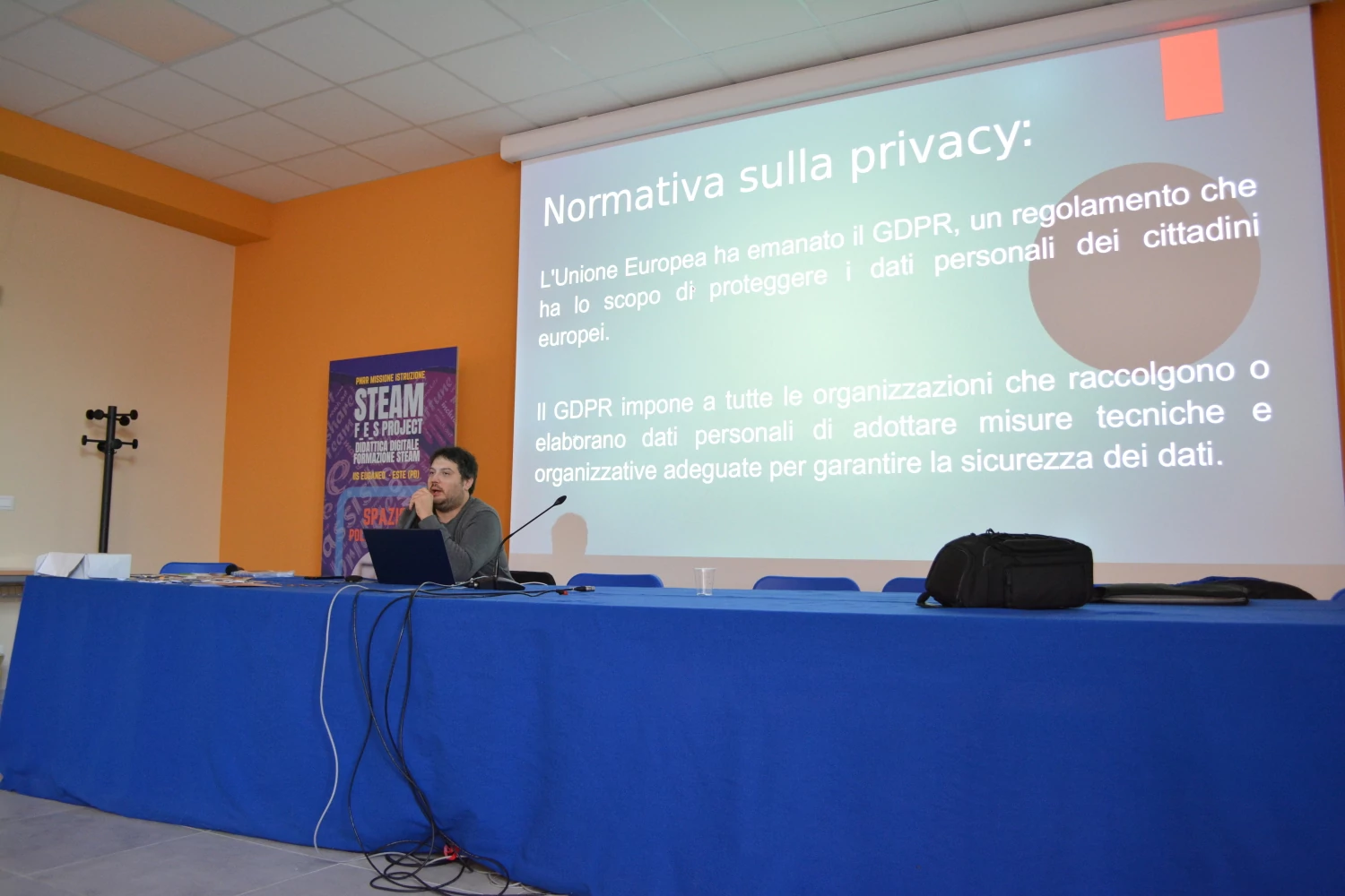 Andrea Bordin, GDPR